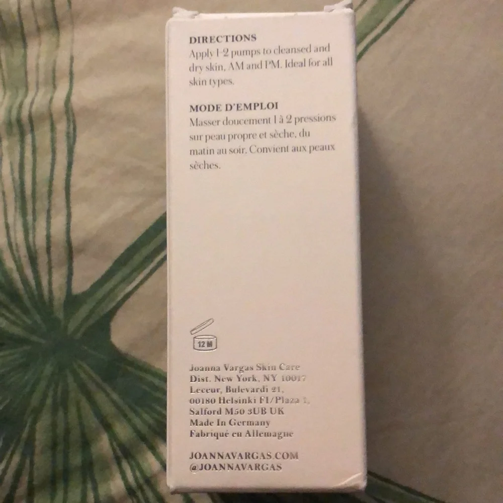 NEW Joanna Vargas The Magic Serum Soothe & Strengthen Skincare Clean 30 mL 1 oz